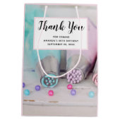 Taart Decoratie Gereedschap Bedankt Medium Cadeauzakje (Achterkant)