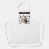 taart decoreren schort (Voorkant)