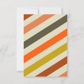 taart dessert party kaart (Achterkant)