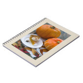 Taart en pompoenen notitieboek (Linkerzijde)