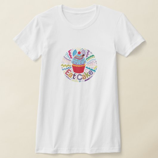 Taart Eten T-shirt (Laagn)