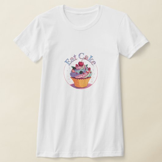 Taart Eten T-shirt (Laagn)