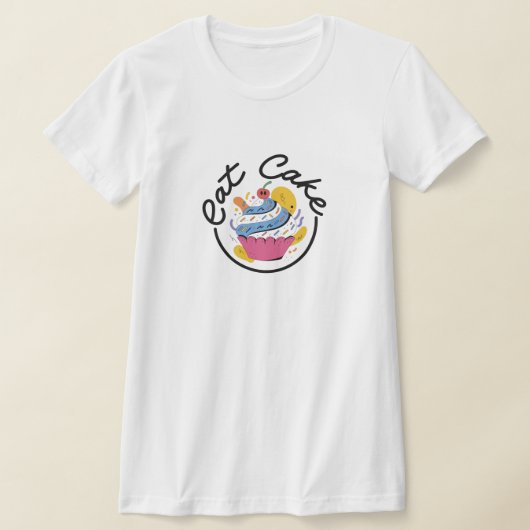 Taart Eten T-shirt (Laagn)