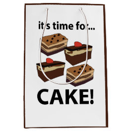 Taart Het Is Tijd Voor Taart Medium Cadeauzakje