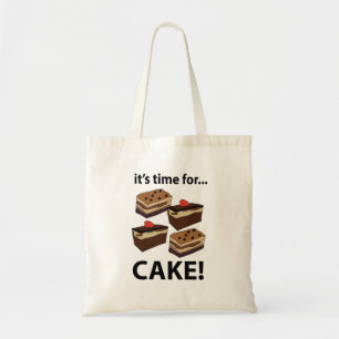 Taart Het Is Tijd Voor Taart Tote Bag