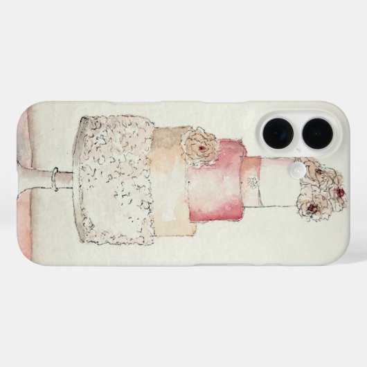 taart-hoesje Case-Mate iPhone case (Achterkant (horizontaal))