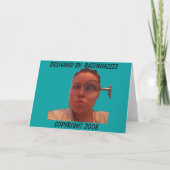 taart, ik spioneer ..., TAART!!, Met mijn, GROTE,  Kaart (Achterkant)