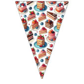 Taart in je gezicht vlaggetjes (Eerste vlag)