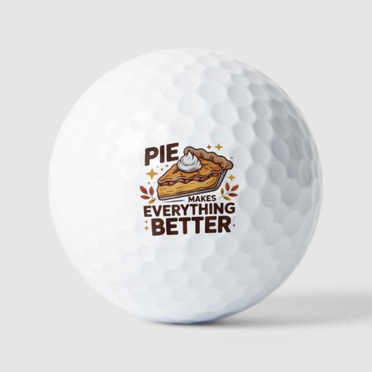 Taart is beter golfballen (Voorkant)