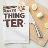 Taart is beter theedoek (Quarter Fold)