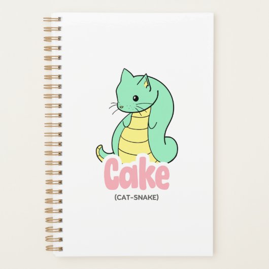 Taart (Kat + Slang) Planner (Voorkant)