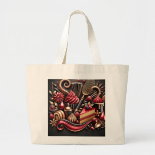 Taart Kunstenaars & Pastry Chefs، Stijlvol & Prakt Grote Tote Bag