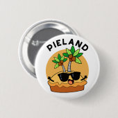 Taart-land Grappig Eiland Grappenmakerij  Ronde Button 5,7 Cm (Voorkant /achterkant)