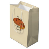 Taart maakt me blij taart medium cadeauzakje (Achterkant Gekanteld)