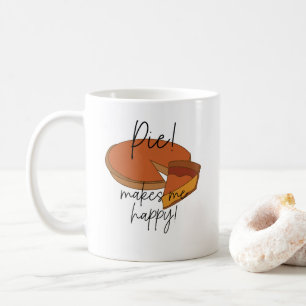 Taart maakt me gelukkig Taart Koffiemok