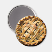 Taart met een Fancy korst Magneet (Voorkant / Achterkant)