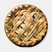 Taart met een Fancy korst Magneet (Voorkant)