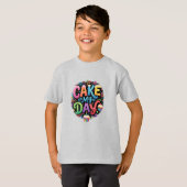 Taart Mijn Dag T-shirt (Voorkant volledig)