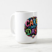 Taart M'n Dag Koffiemok (Voorkant links)
