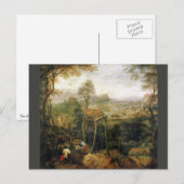 Taart op de Gallows door Pieter Bruegel Briefkaart (Voorkant / Achterkant)