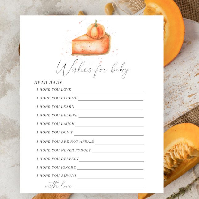 Taart pompoen - Party spel | Wensen voor baby Game (Creator heeft geüpload)