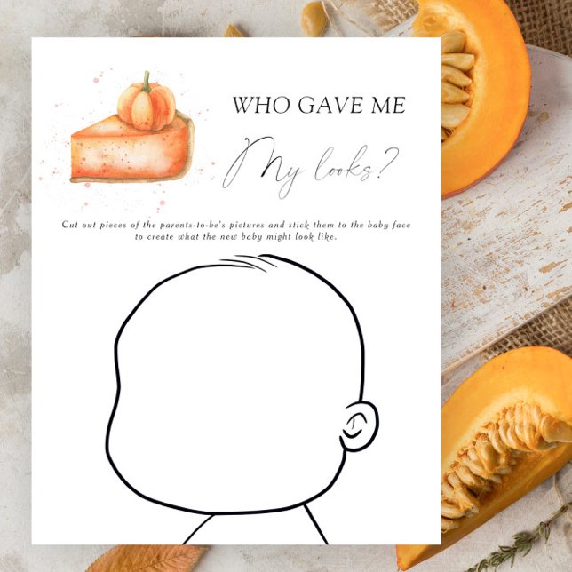 Taart pompoen - Wie gaf me mijn looks baby spel (Creator heeft geüpload)