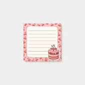 Taart Post-it® Notes (Voorkant)