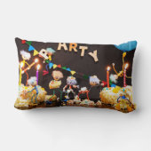 Taart smash van feestende Fubby's Kussen (Achterkant)