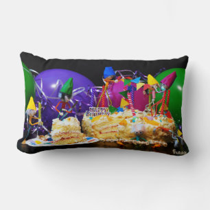 Taart smash van feestende Fubby's Kussen