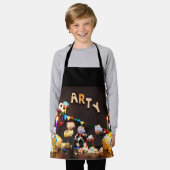 Taart smash van feestende Fubby's Schort (Gedragen)