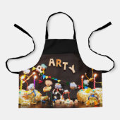 Taart smash van feestende Fubby's Schort (Voorkant)