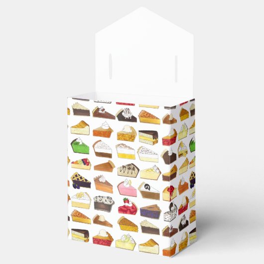 Taart Social Pi Day Slices Bake Sale Dessert Food Bedankdoosjes (Geopend)