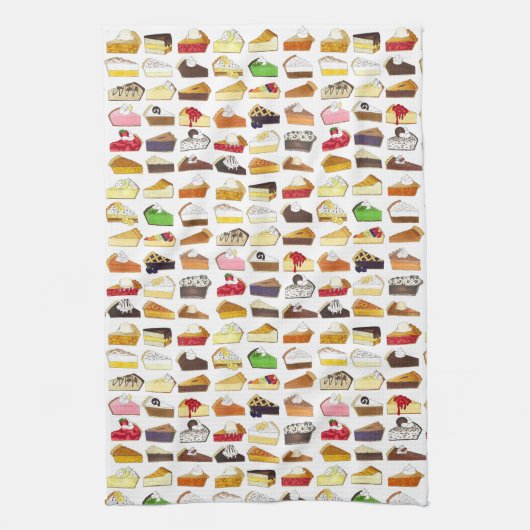 Taart Social Pi Day Slices Bake Sale Dessert Food Theedoek (Verticaal)