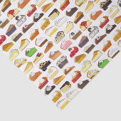 Taart Social Pi Day Slices Bake Sale Dessert Food Tissuepapier (Detail)