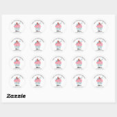 Taart Thema Verjaardagsfeest Sticker (Vel)