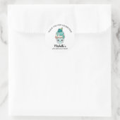 Taart Thema Verjaardagsfeestje Sticker (Tas)