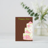 taart-Visitekaartje Visitekaartje (Staand voorkant)