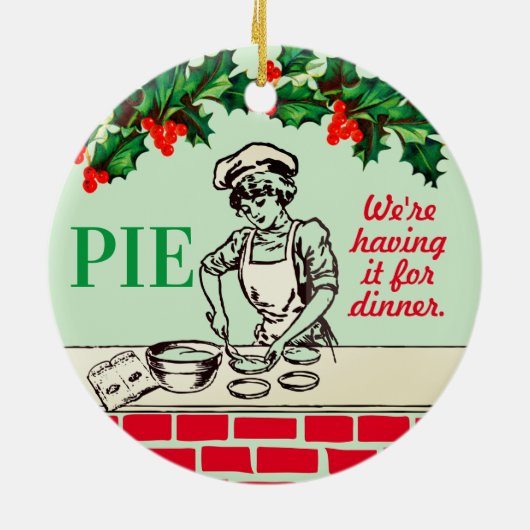  taart voor bakkerijkoek keramisch ornament (Achterkant)