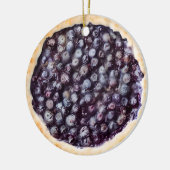 Taart zoals jij bessen veel | Grappig eten Pun Keramisch Ornament (Links)