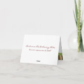 Taartbezorgingsfiets Kaart (Achterkant)