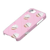 taartdiagonaal strepen Case-Mate iPhone case (Onderkant)