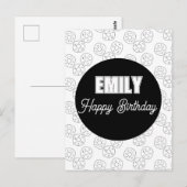 Taartdonut Kleurfeest Briefkaart (Voorkant / Achterkant)