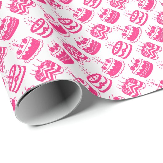 Taarten cadeaupapier (Rol Hoek)