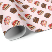 Taarten Cadeaupapier (Rol Hoek)