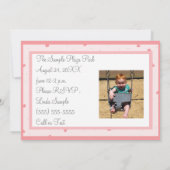 Taarten & snacks en veel plezier, eerste verjaarda kaart (Achterkant)