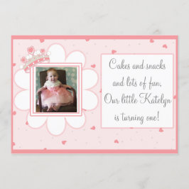 Taarten & snacks en veel plezier, eerste verjaarda kaart