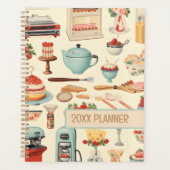 Taarten Theepotjes en snoepjes Keuken Planner (Voorkant)