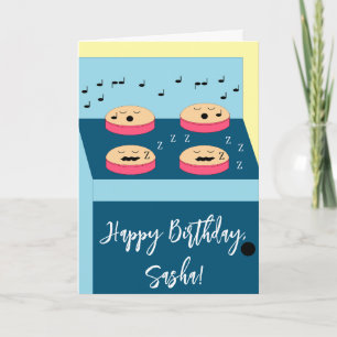Taarten wachten - Tijd voor glazuur: Lege verjaard Kaart