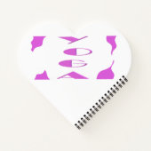 Taarten zijn leuk gemaakt voor eters roze     notitieboek (Achterkant)