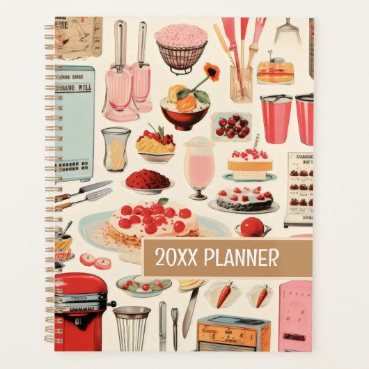 Taarten zoete keuken planner (Voorkant)